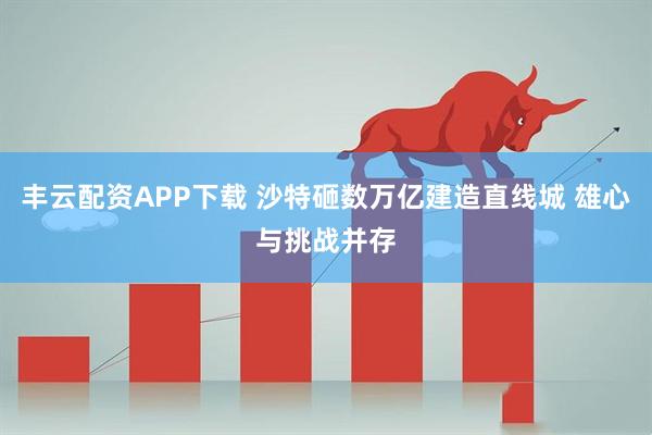 丰云配资APP下载 沙特砸数万亿建造直线城 雄心与挑战并存